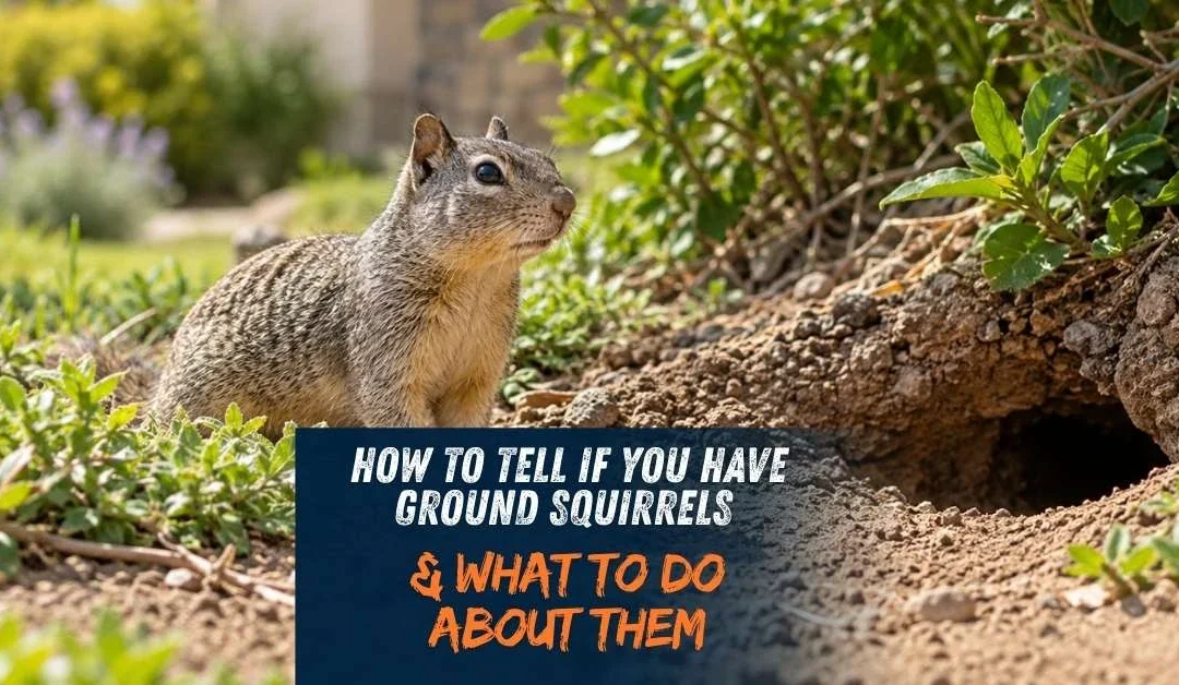 How To Tell If You Have Ground Squirrels And What To Do