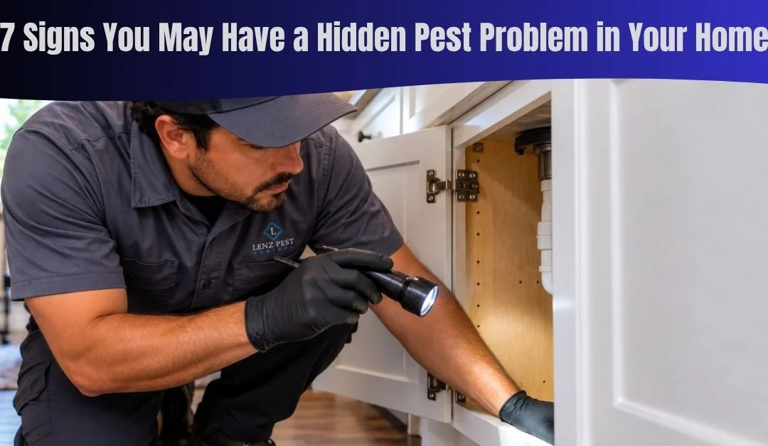 7 Signs You May Have a Hidden Pest Problem in Your Home