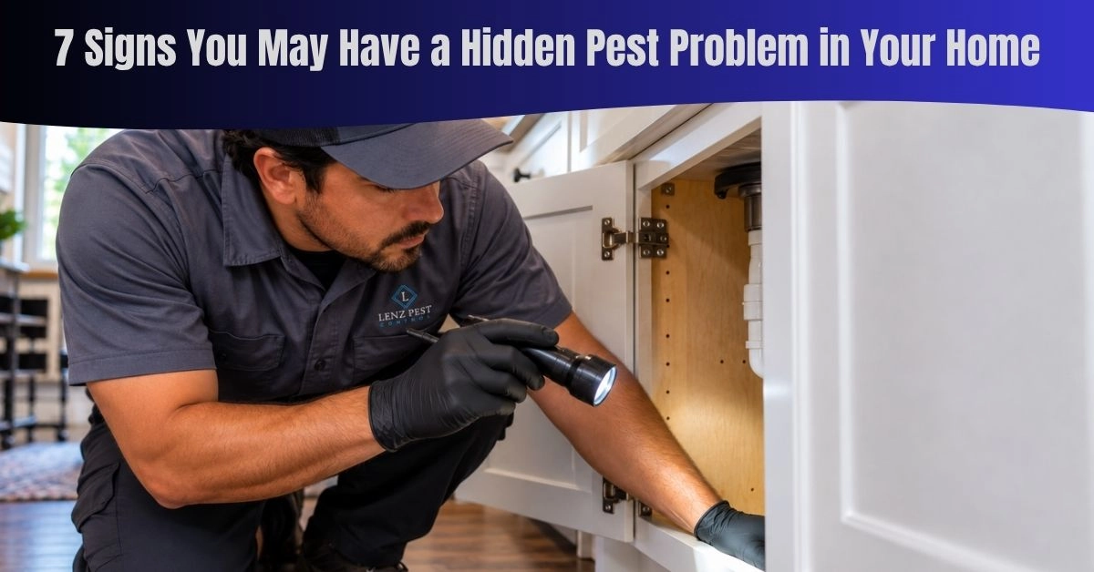 7 Signs You May Have a Hidden Pest Problem in Your Home